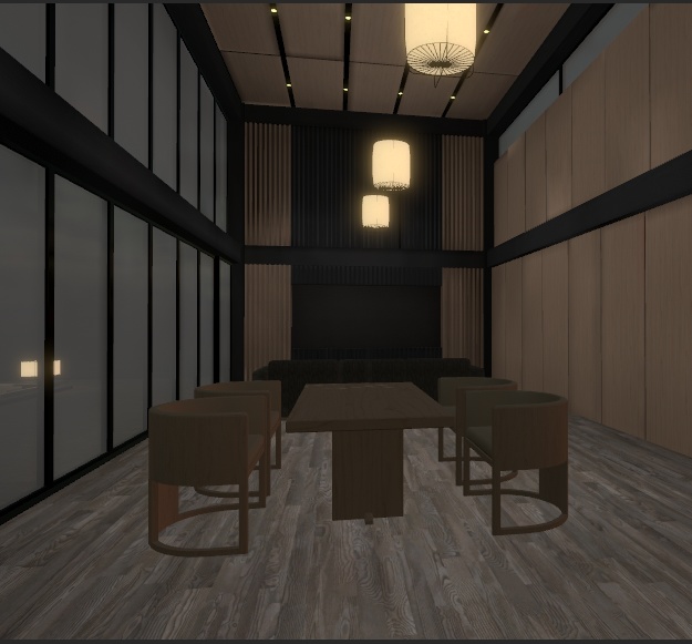 和モダンな邸宅「雅(みやび)」【VRChat向けワールド】