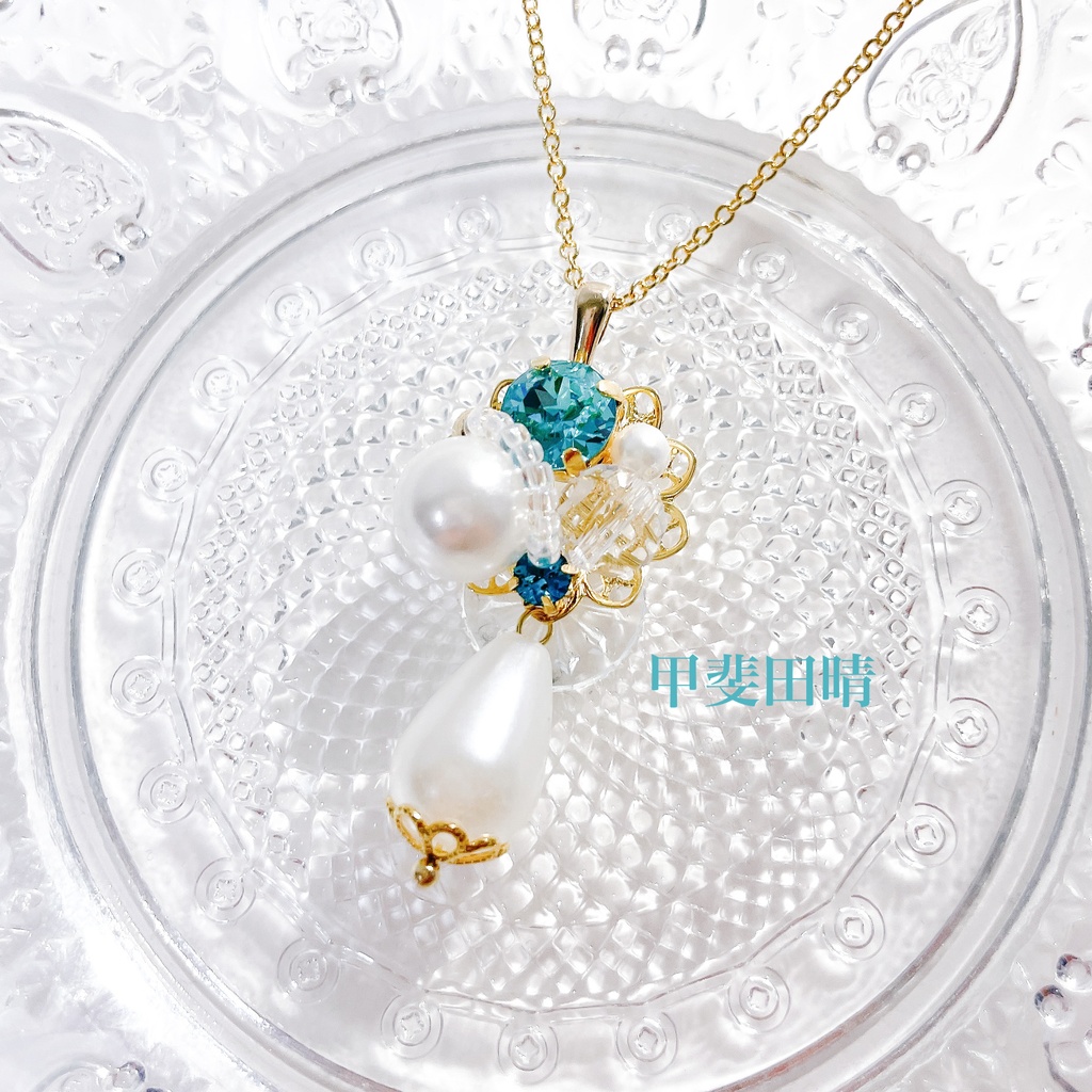 VΔLZビジューネックレス【長尾景/甲斐田晴/弦月藤士郎/にじさんじ】