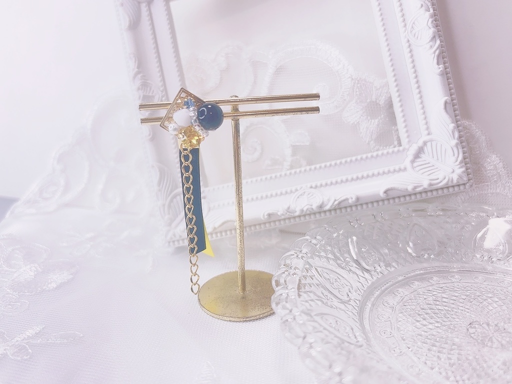 【にじさんじ】片耳ビジューイヤリング/ピアス【VOLTACTION】