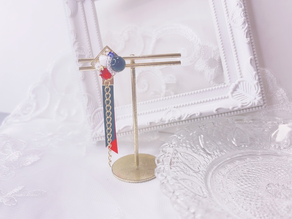 【にじさんじ】片耳ビジューイヤリング/ピアス【VOLTACTION】