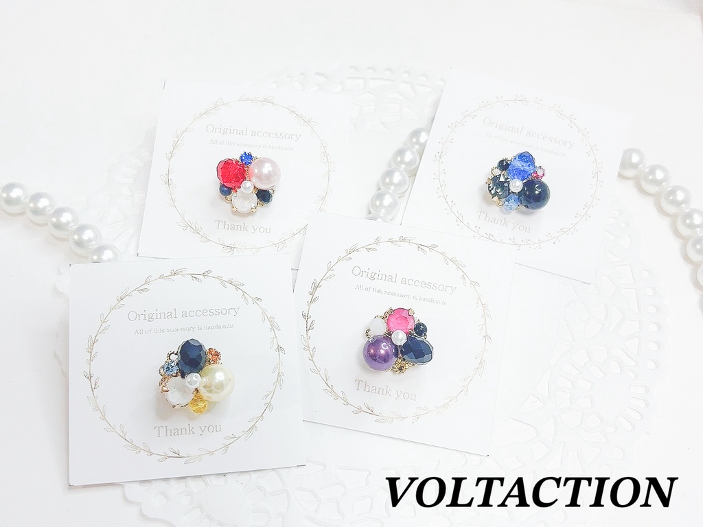 【にじさんじ】ライバーカラータックピン