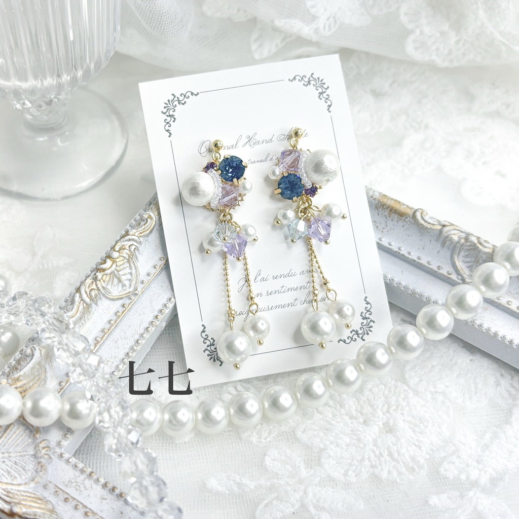 【原神】ビジューピアス/イヤリング【璃月】