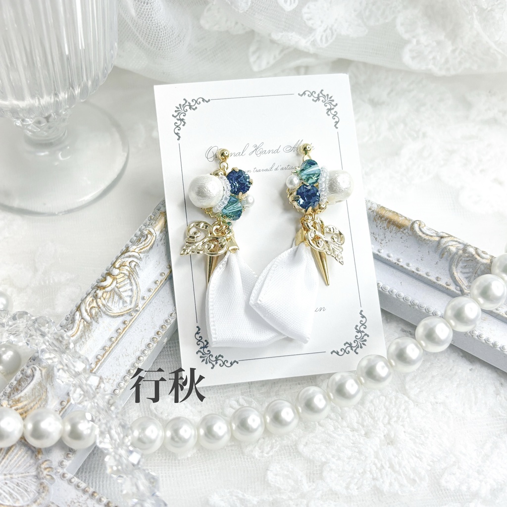 【原神】ビジューピアス/イヤリング【璃月】