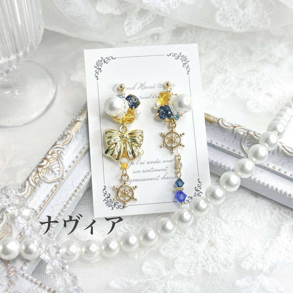 【原神】ビジューピアス/イヤリング【フォンテーヌ】