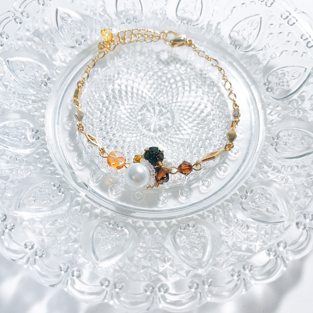 【 原神 】キャラクターカラービジューブレスレット