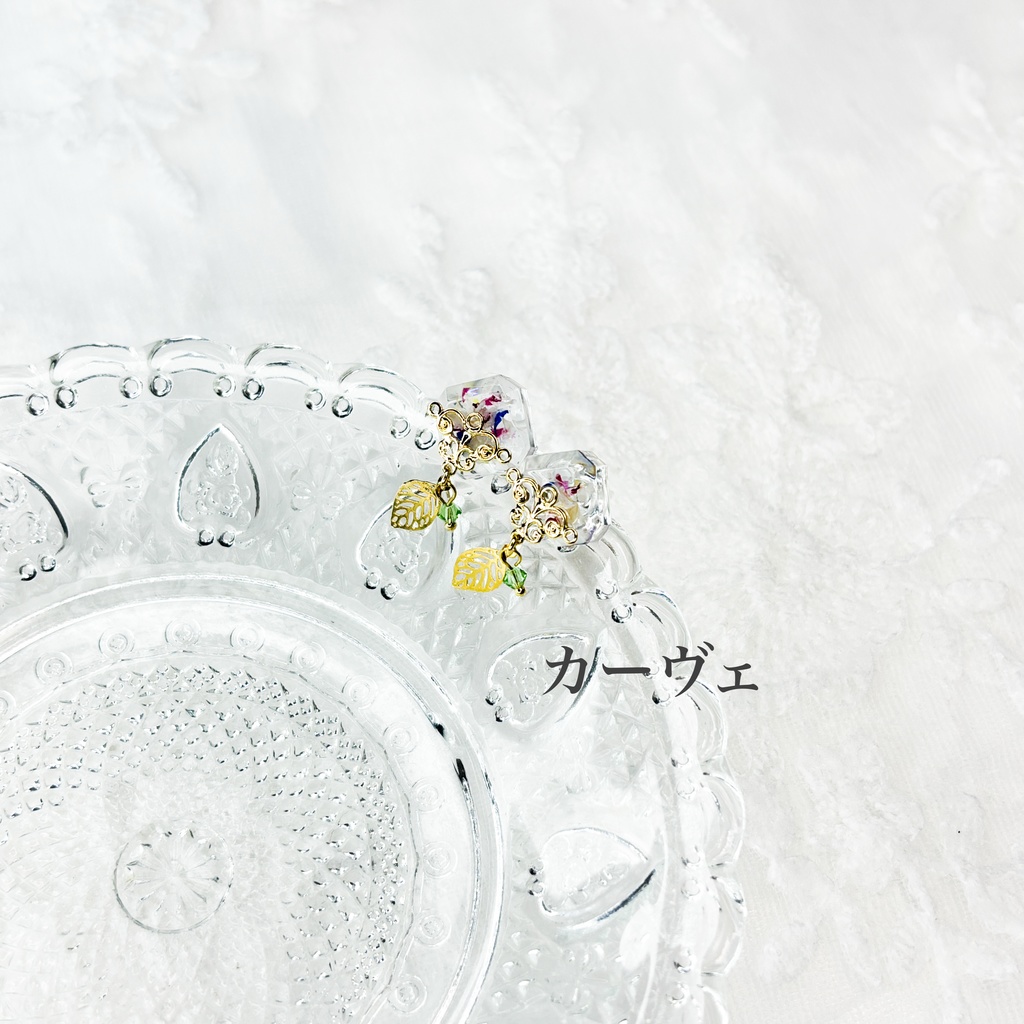 【原神】片耳レジンポストピアス