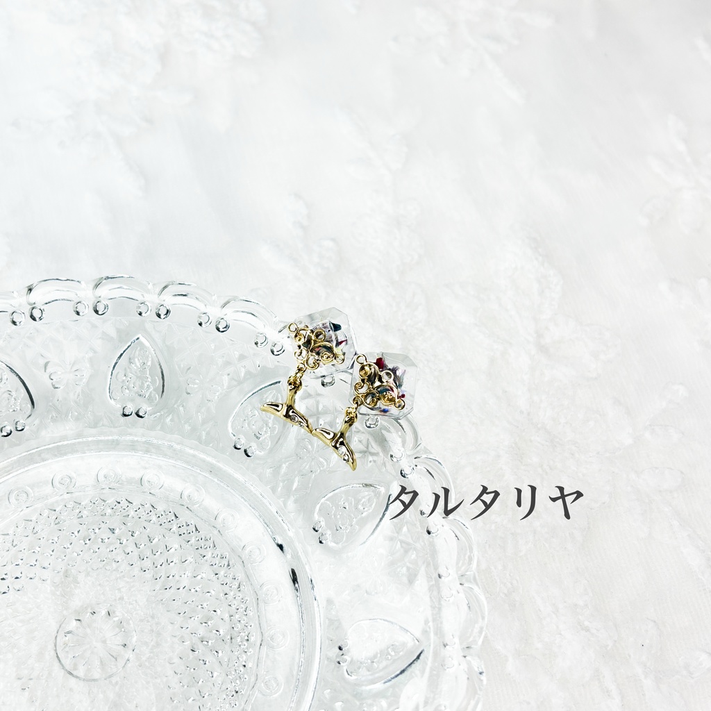 【原神】片耳レジンポストピアス