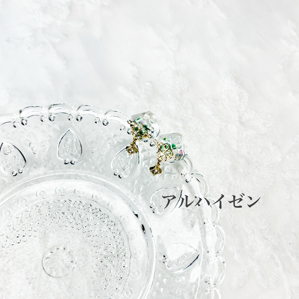 【原神】片耳レジンポストピアス