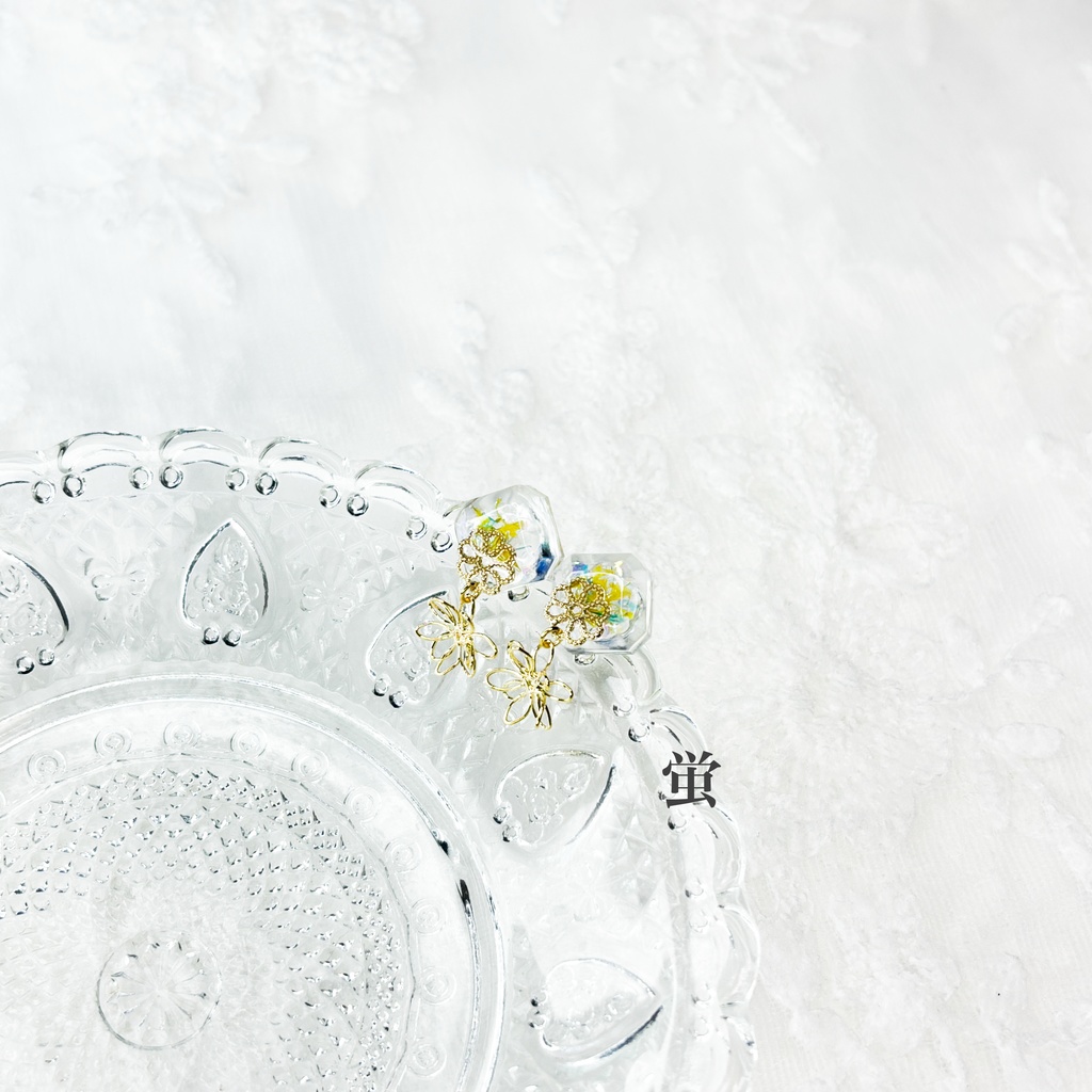 【原神】片耳レジンポストピアス