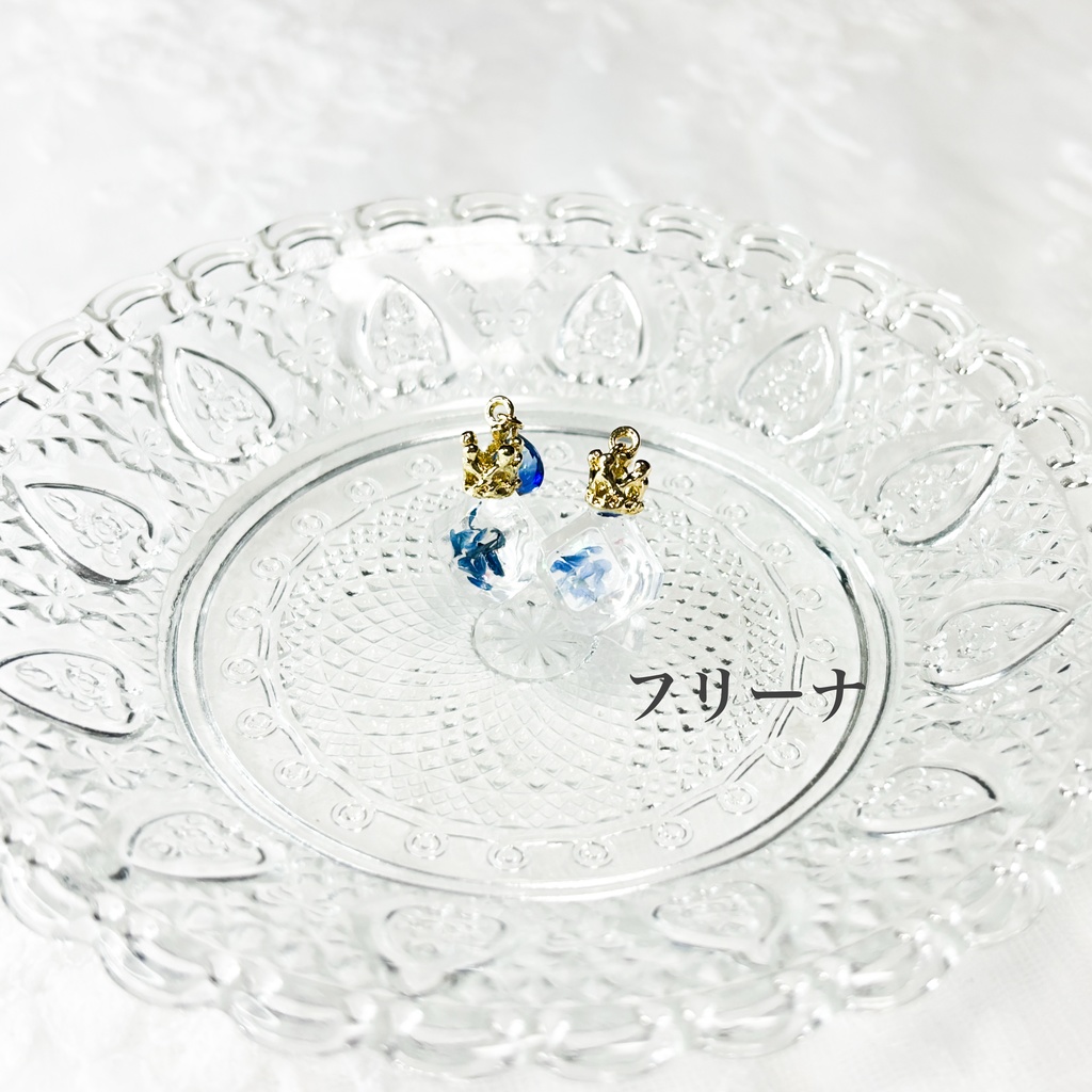 【原神】片耳レジンポストイヤリング