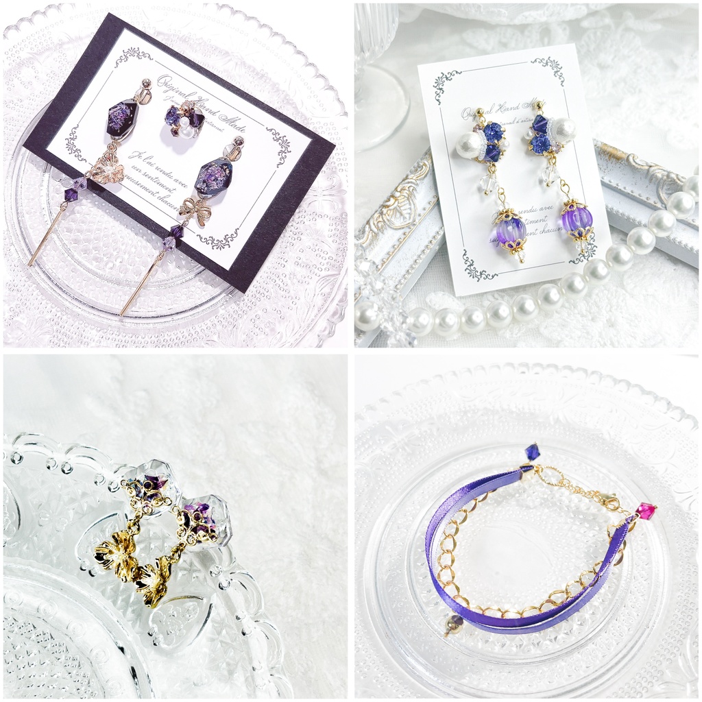 【原神】雷電将軍 モチーフアクセサリー Happy Bag