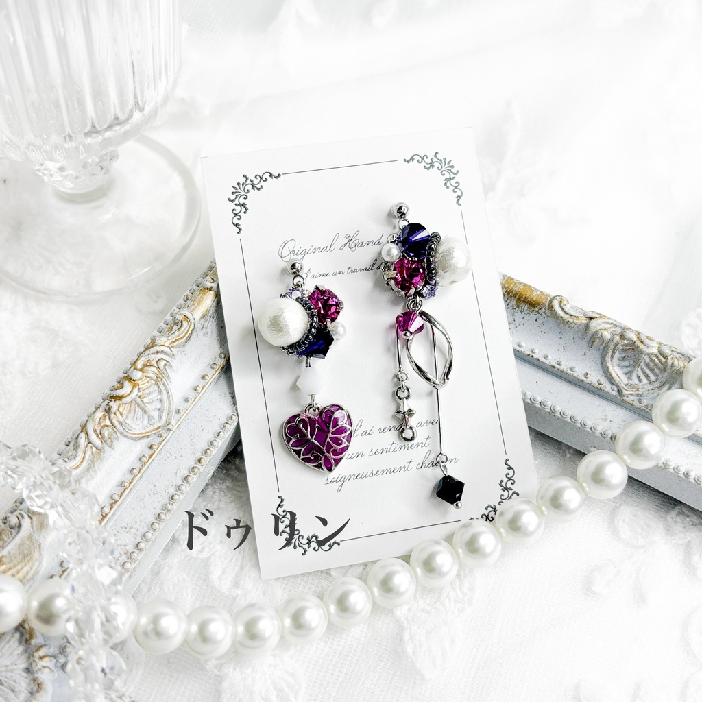 【原神】ビジューイヤリング/ピアス 【ナドクライ】