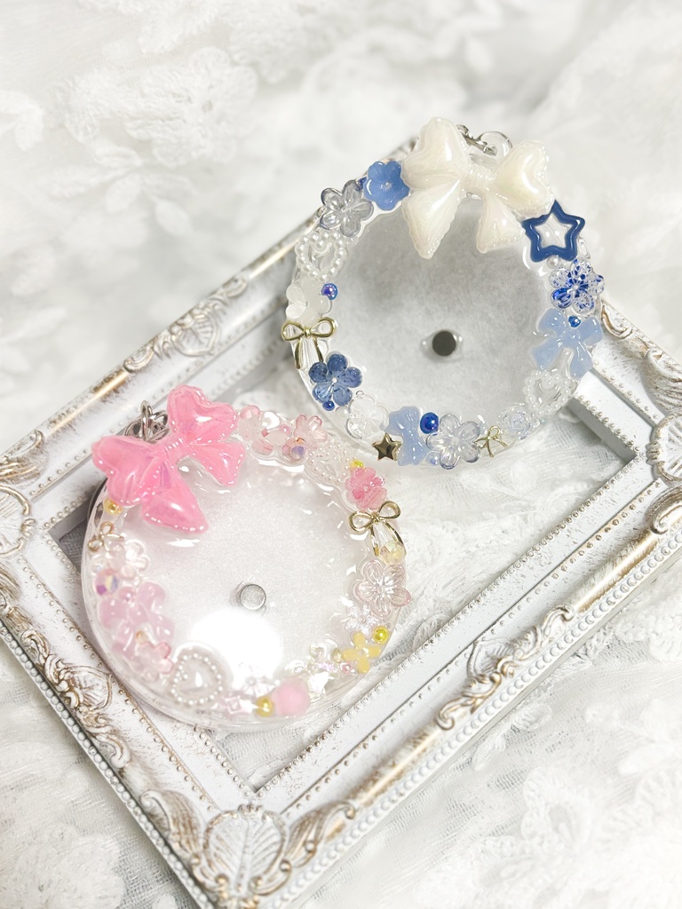 缶バッジケースデコ