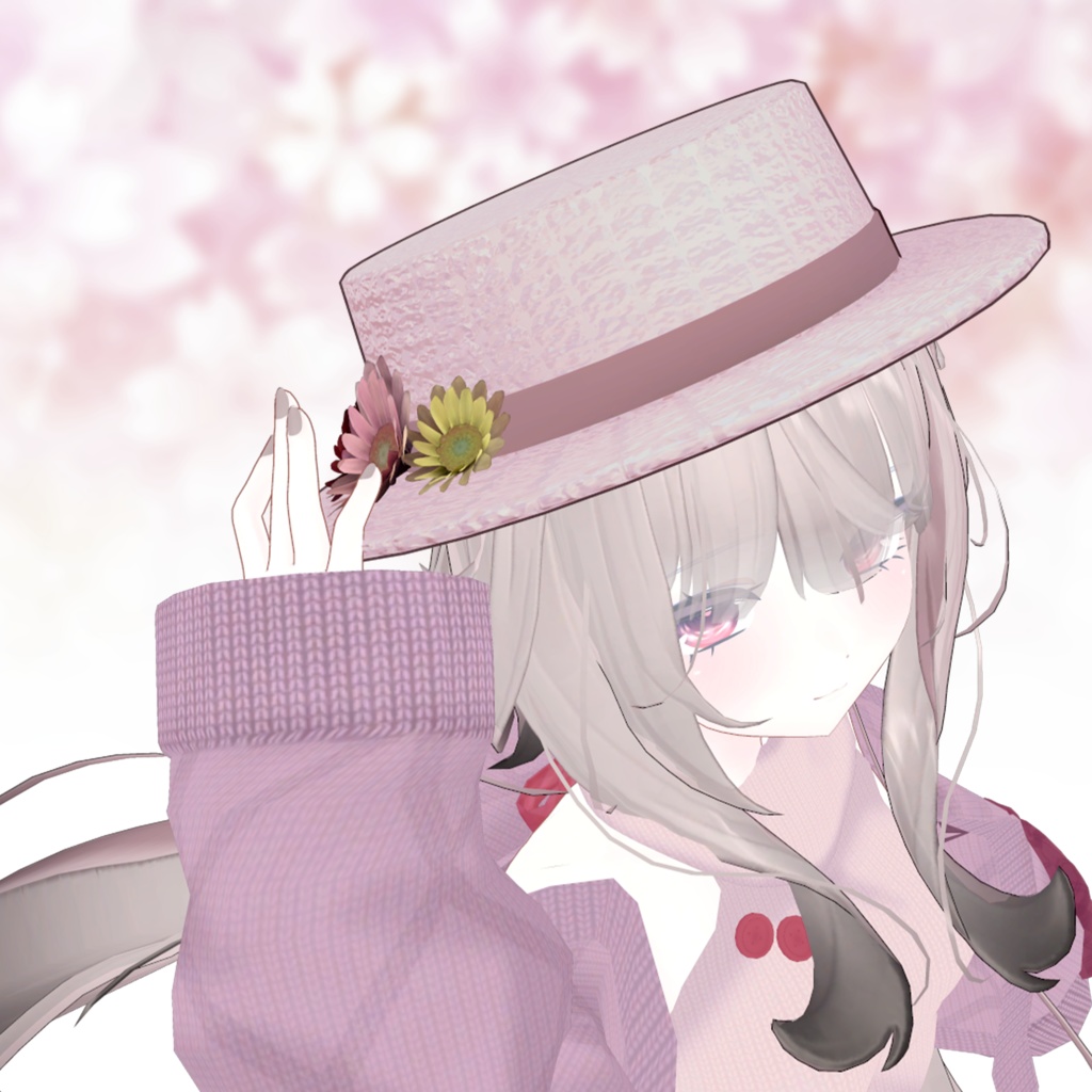 spring hat♡VRC想定
