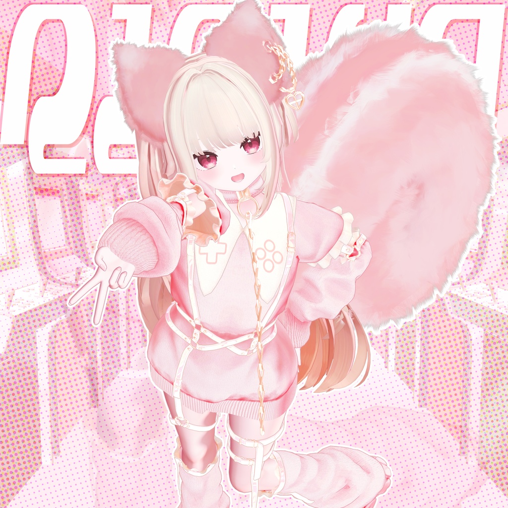 ✨追加対応セール中✨🎮⛓ zirai chip munk /37アバター対応 ⛓🎮
