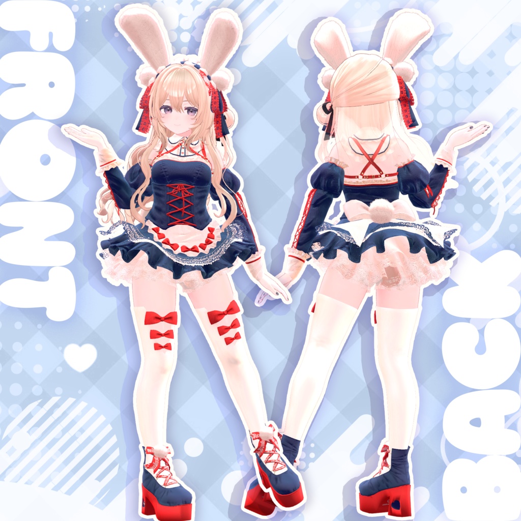 18アバター対応♡AKIBAmaidrabbit