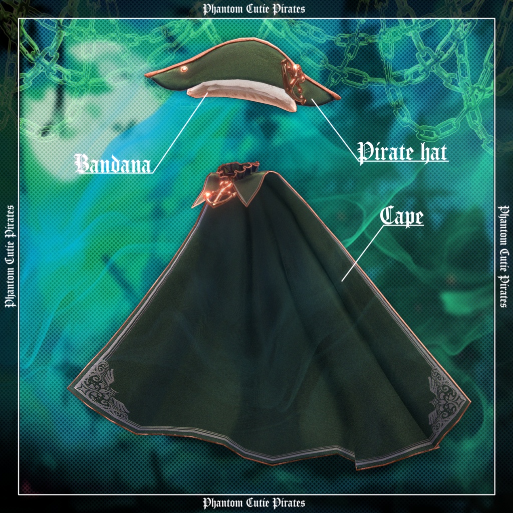 ギミック付17アバター対応 ♥ PhantomCutiePirates ♥ ~幻のかわいい海賊~