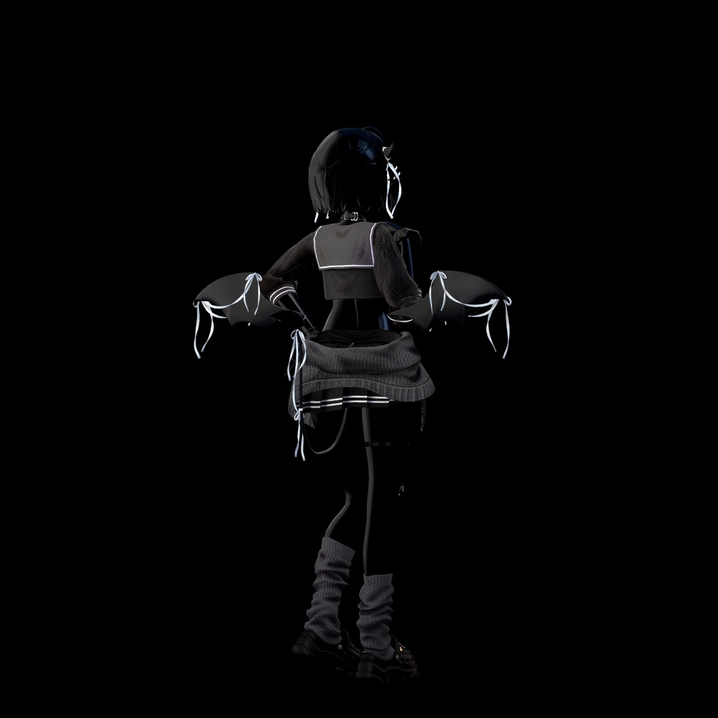 🩶🖤 32アバター対応 / 小悪魔セーラー 🖤🩶