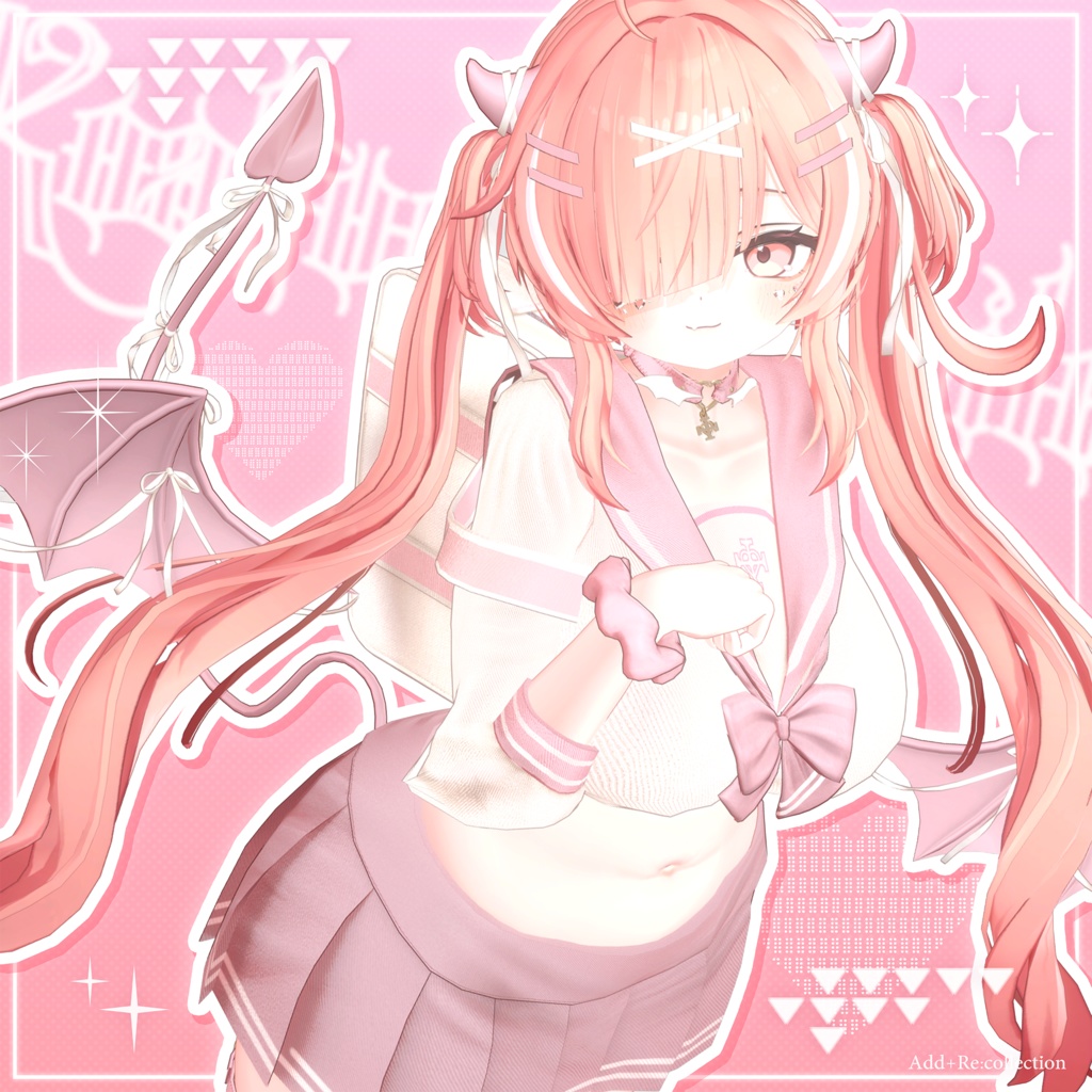 🩶🖤 31アバター対応 / 小悪魔セーラー 🖤🩶