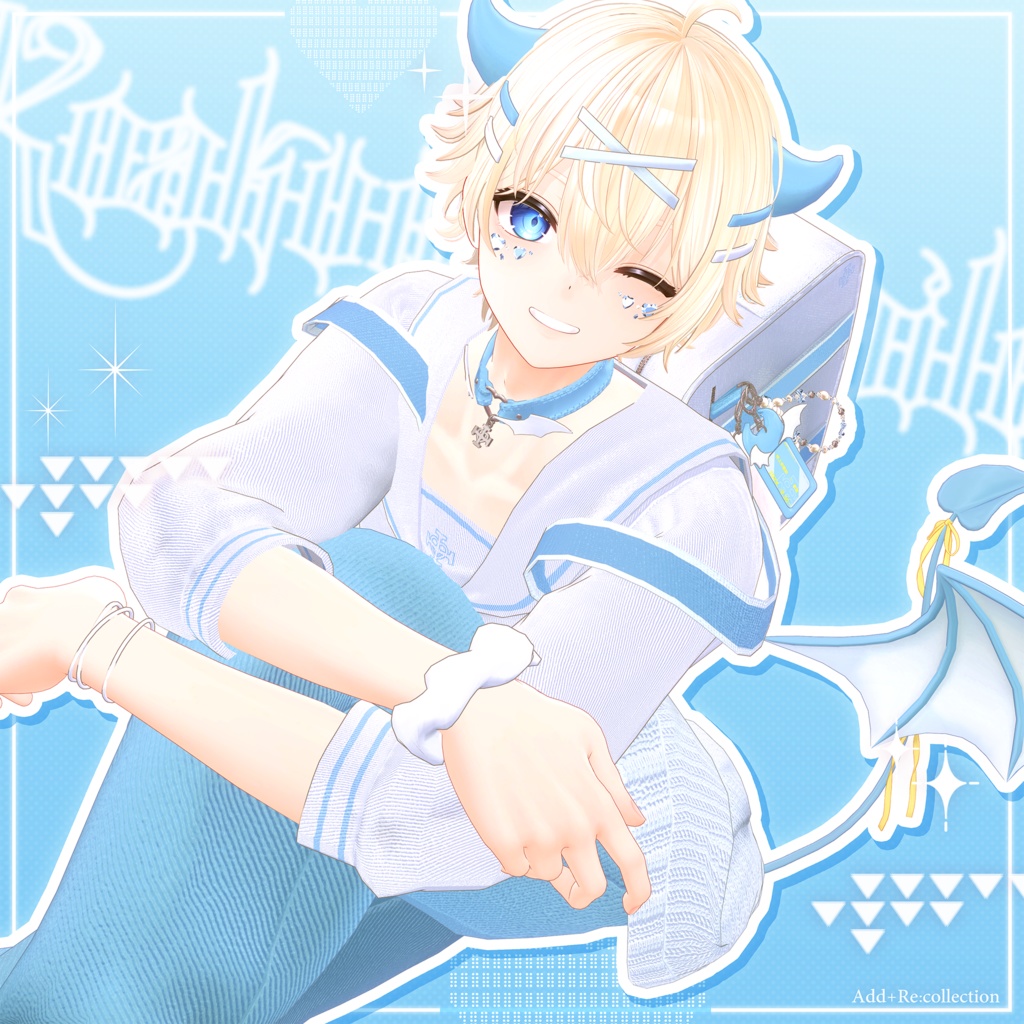 🩶🖤 32アバター対応 / 小悪魔セーラー 🖤🩶