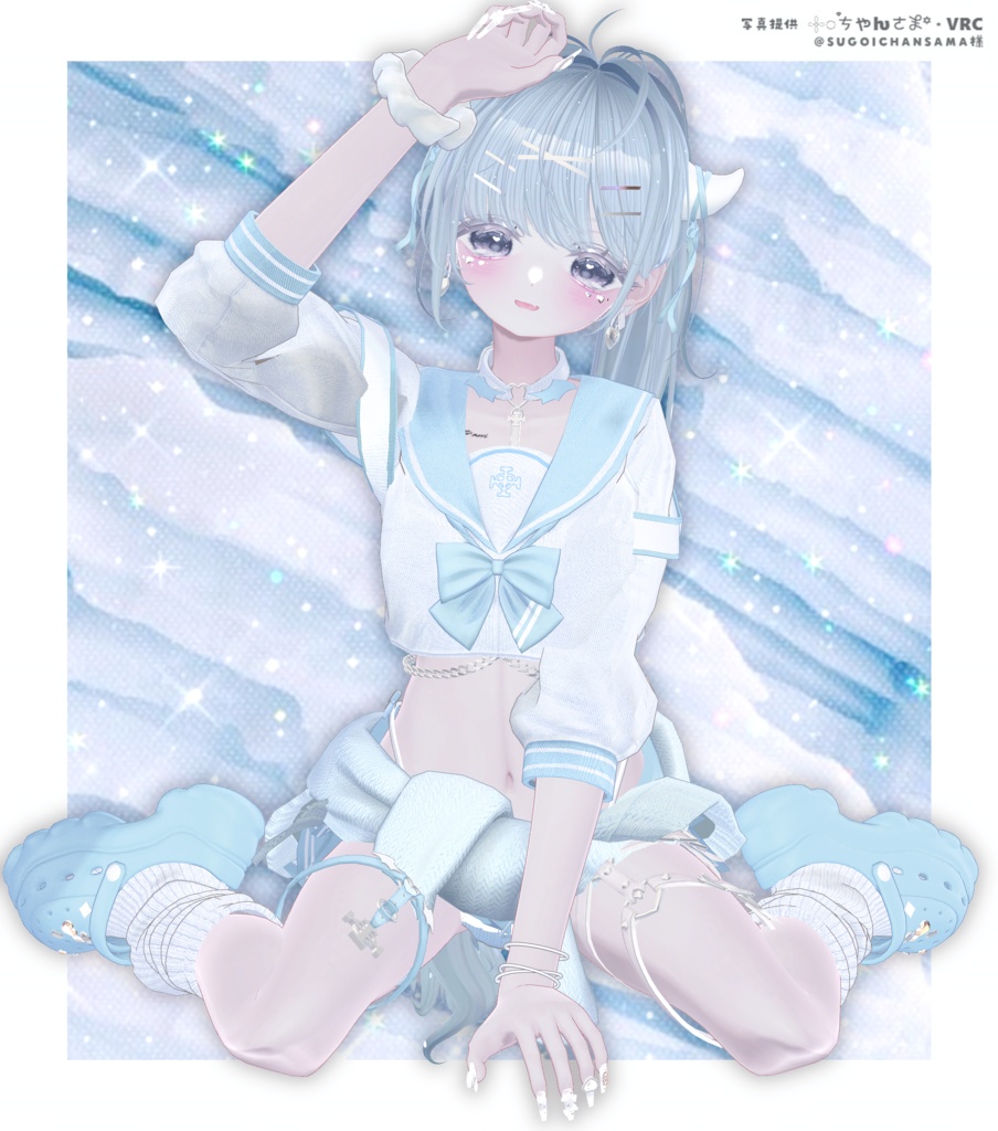 🩶🖤 32アバター対応 / 小悪魔セーラー 🖤🩶