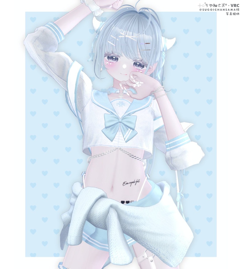 🩶🖤 32アバター対応 / 小悪魔セーラー 🖤🩶