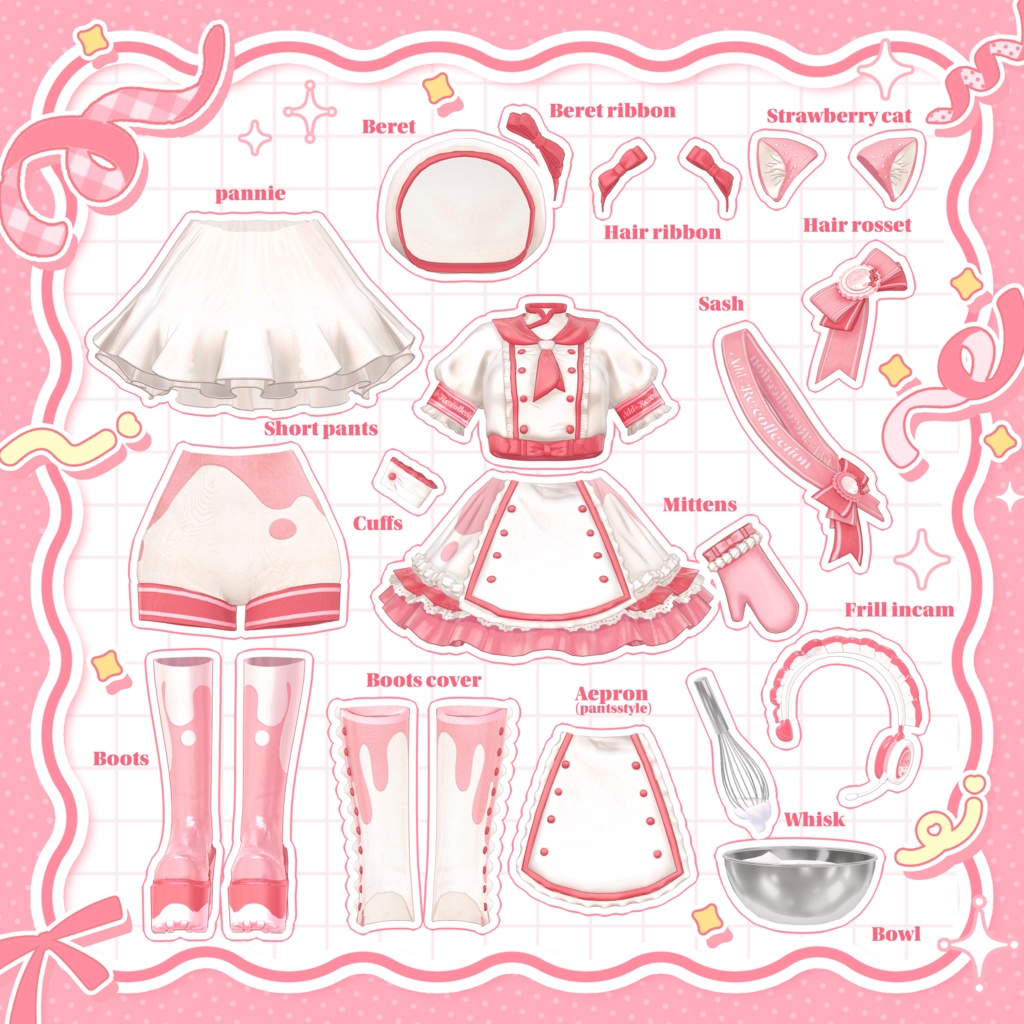 🍰ときめきパティシエール🍓 / 13アバター対応