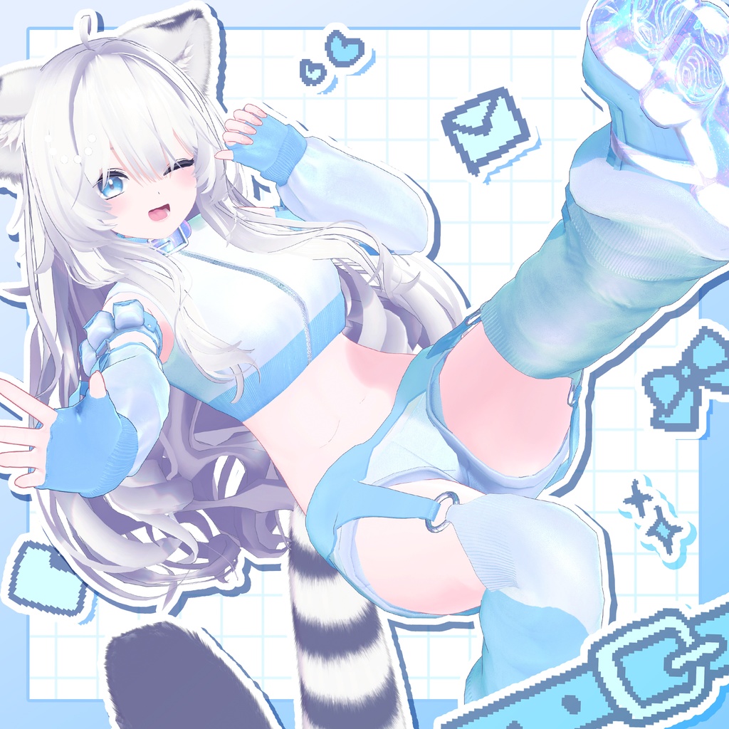 ✨新作SALE!!✨ 🌐❑ 電脳テック ❑⚡ / 17アバター対応