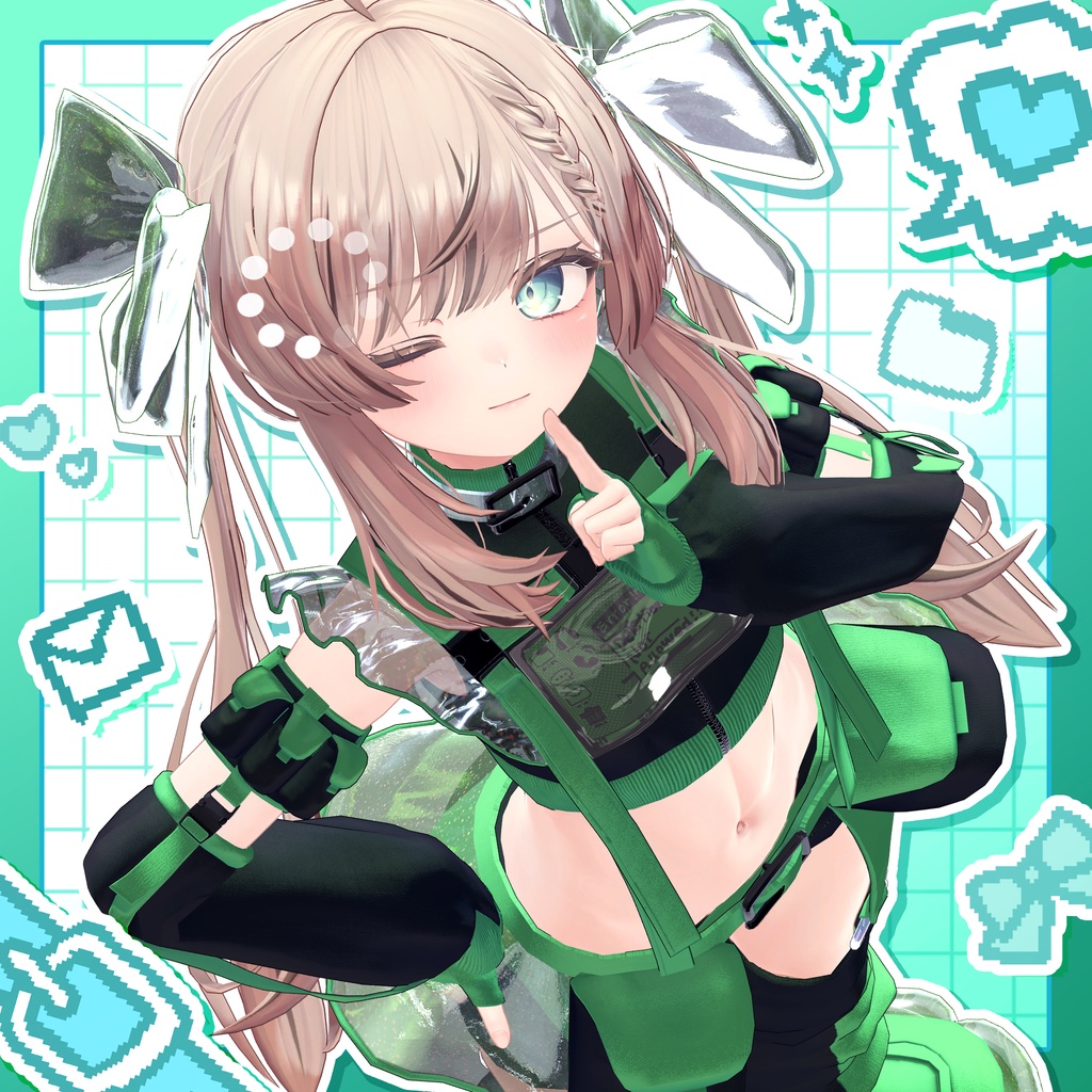 ✨新作SALE!!✨ 🌐❑ 電脳テック ❑⚡ / 17アバター対応