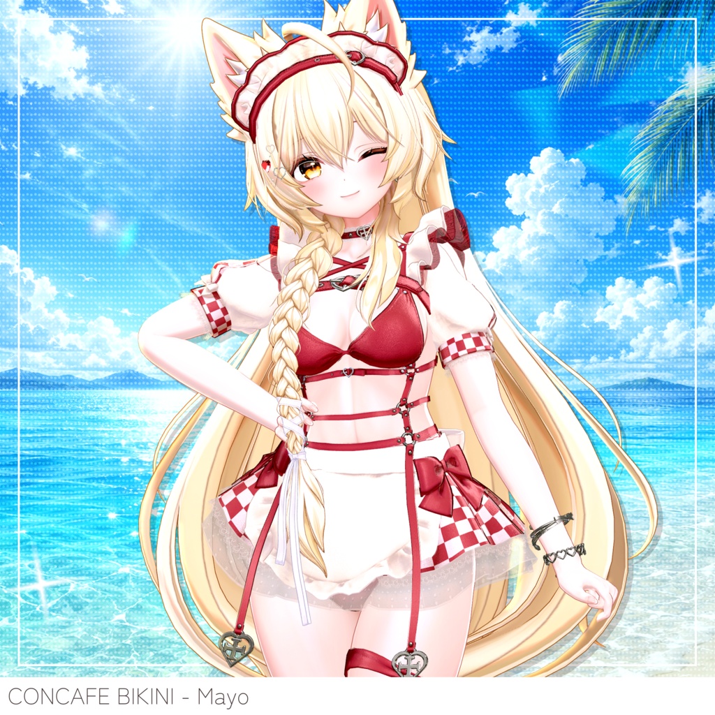 【Xにて🎁企画中】✨👙CONKAFE BIKINI👙✨/15アバター対応
