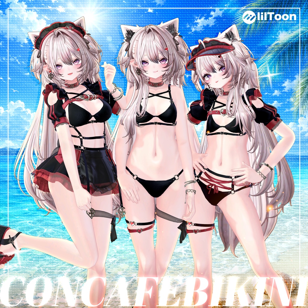 【Xにて🎁企画中】✨👙CONKAFE BIKINI👙✨/15アバター対応