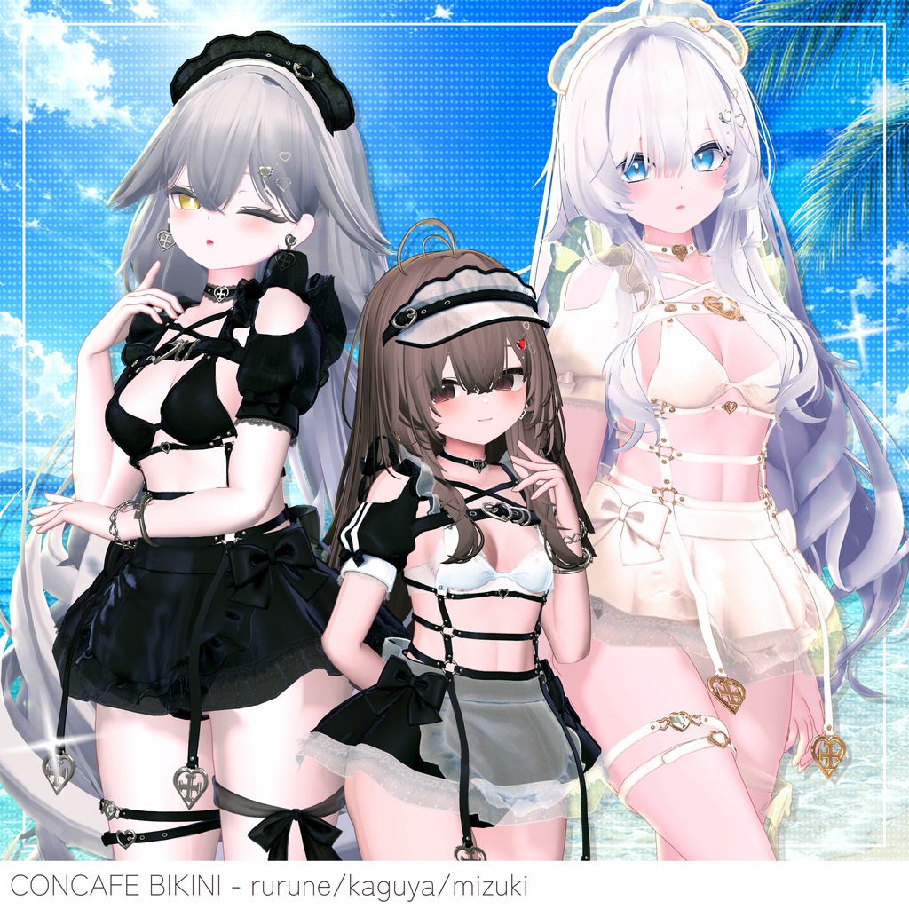 【Xにて🎁企画中】✨👙CONKAFE BIKINI👙✨/15アバター対応
