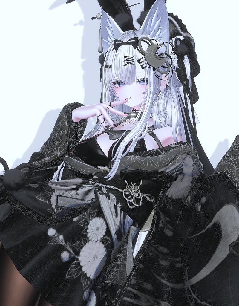 【X🎁企画中】🌙🐇お月見バニー🐇🌙16アバター対応