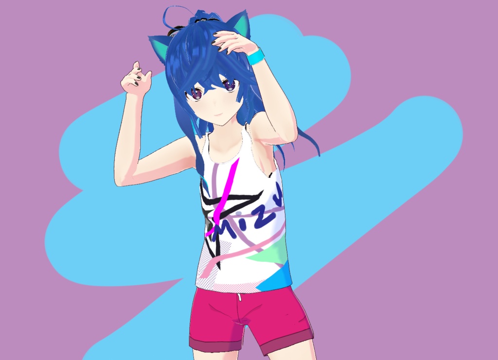 Mizu Vroid Top Texture