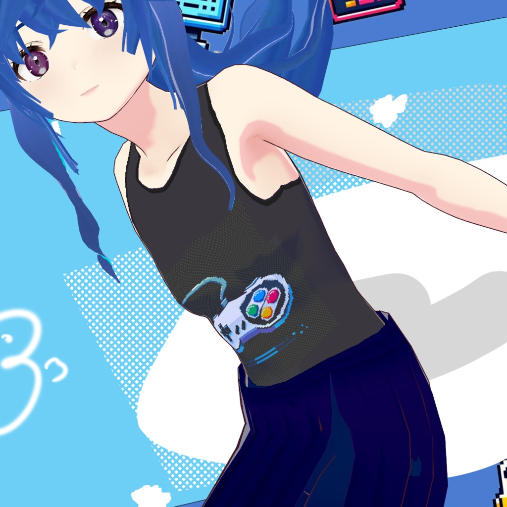 Gamer Inner Top [ゲーマーインナートップ/下着トップ]