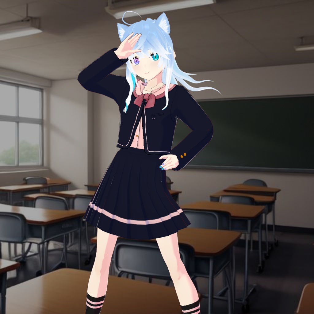Seifuku Skirt VRoid [ セーラー服 スカート VRoid ]