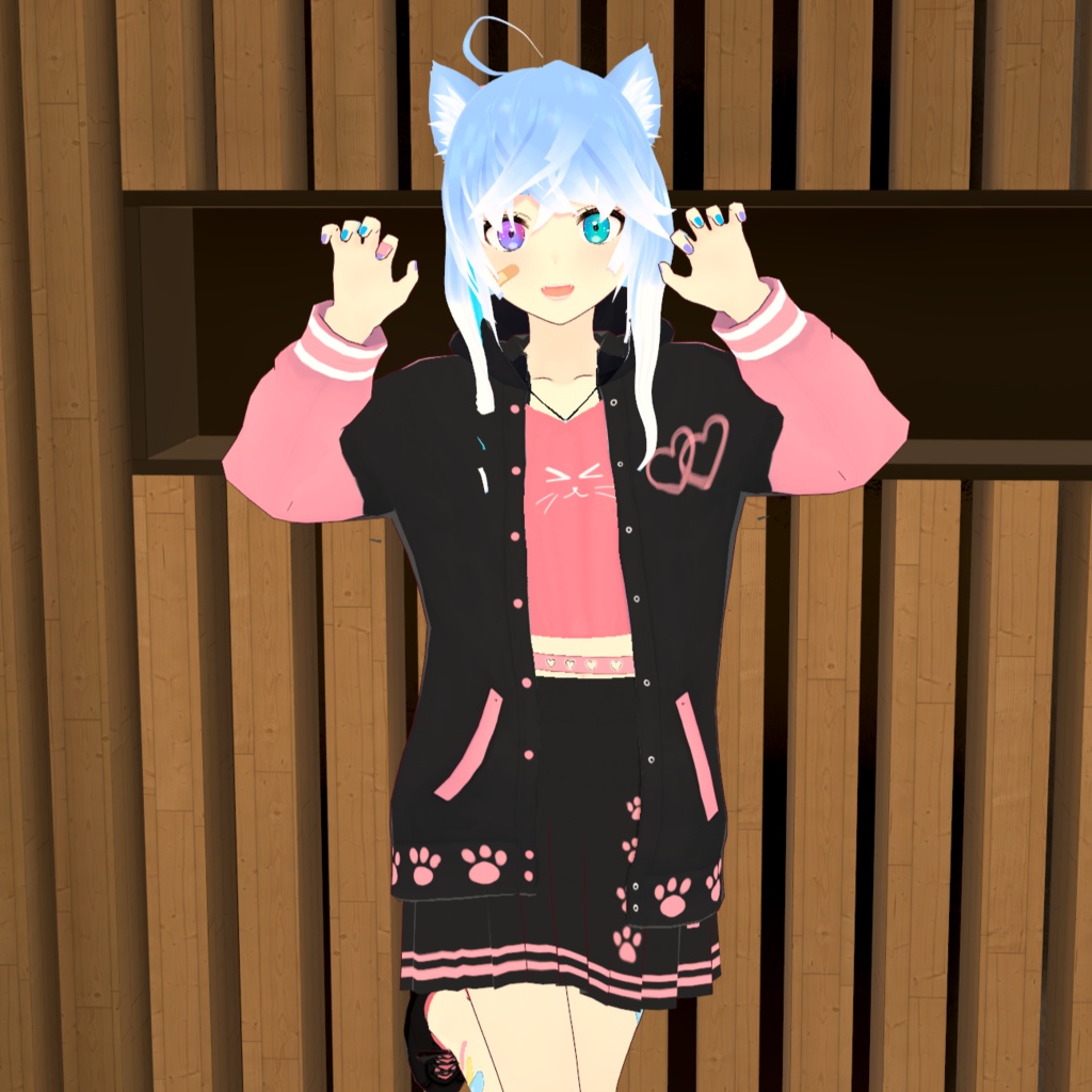[VRoid] Nyaku Outfit [ニャク衣装]