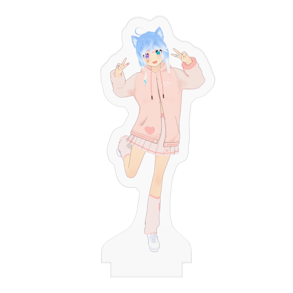 Mizuki Mofu Outfit Acrylic Figure