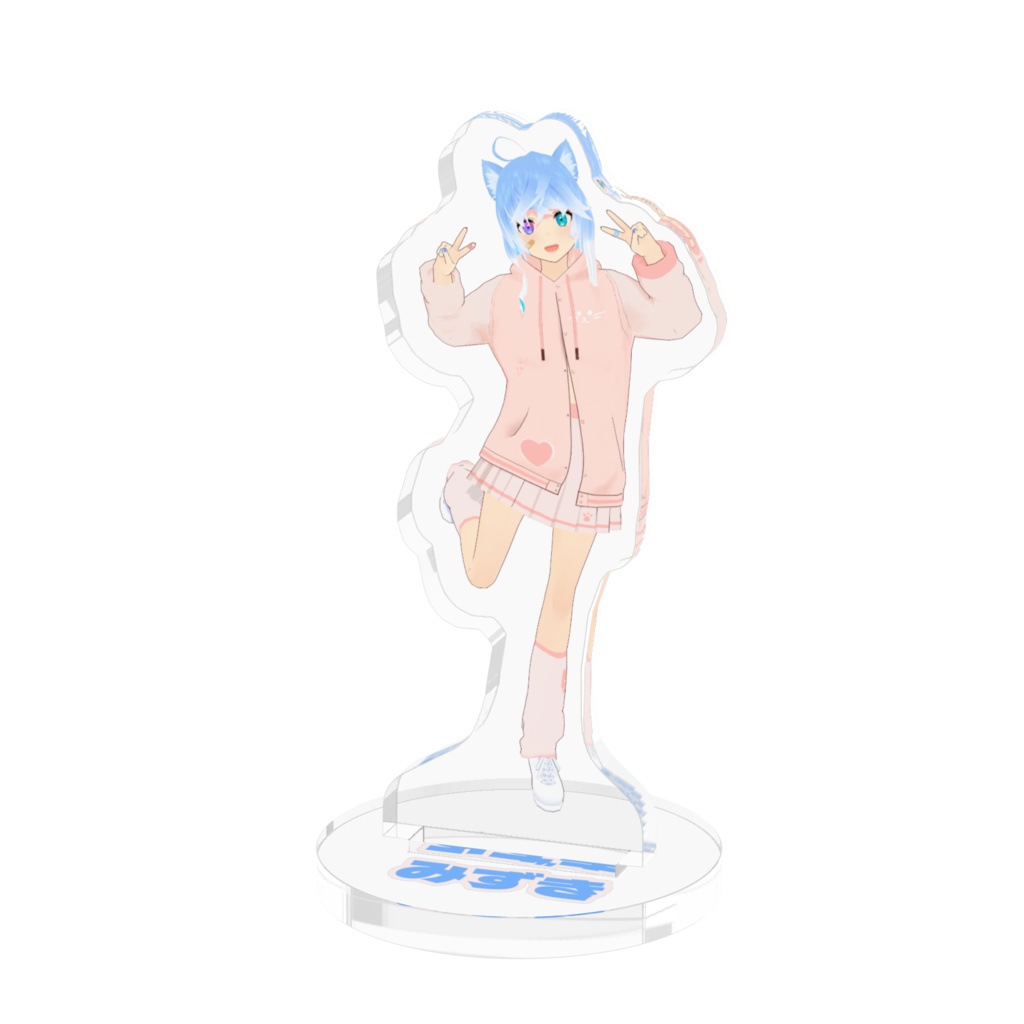 Mizuki Mofu Outfit Acrylic Figure