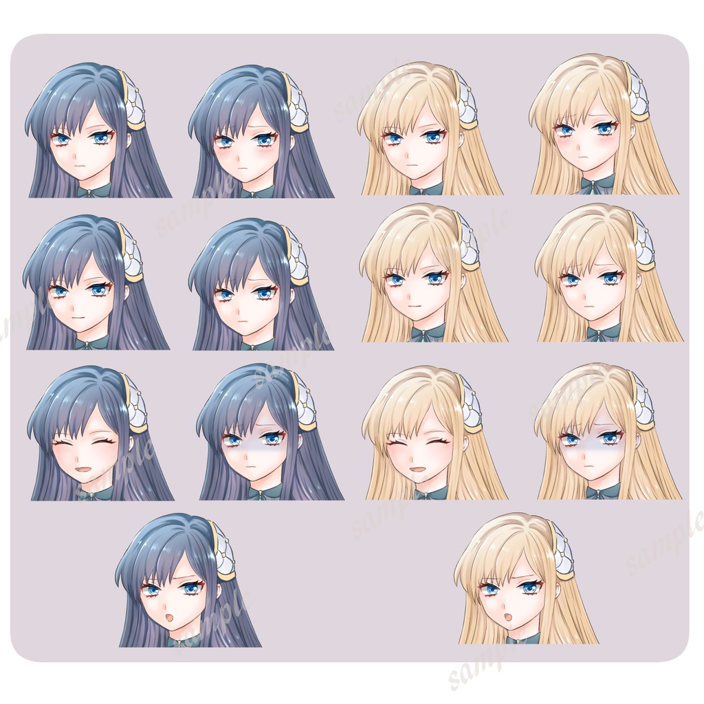 【立ち絵】剣士・女性【03】