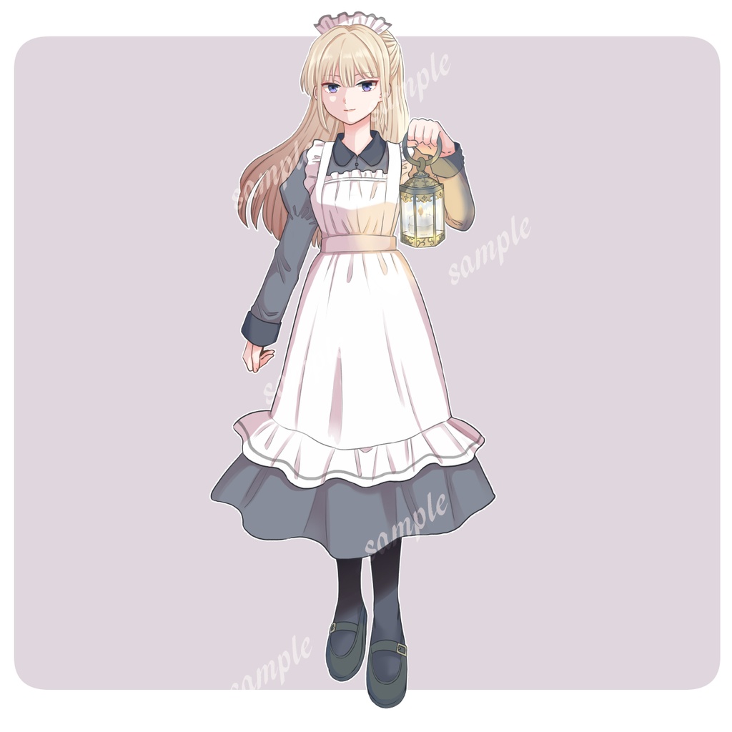 【立ち絵】メイド【04】