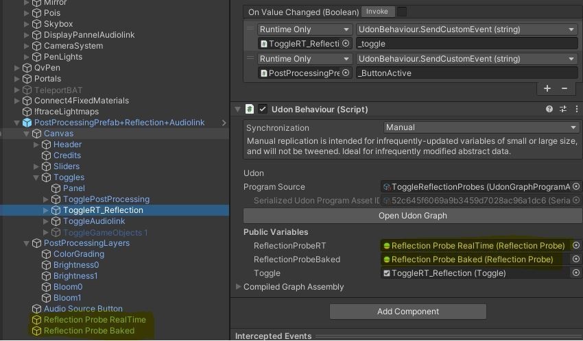 VRChat World Settings Pannel