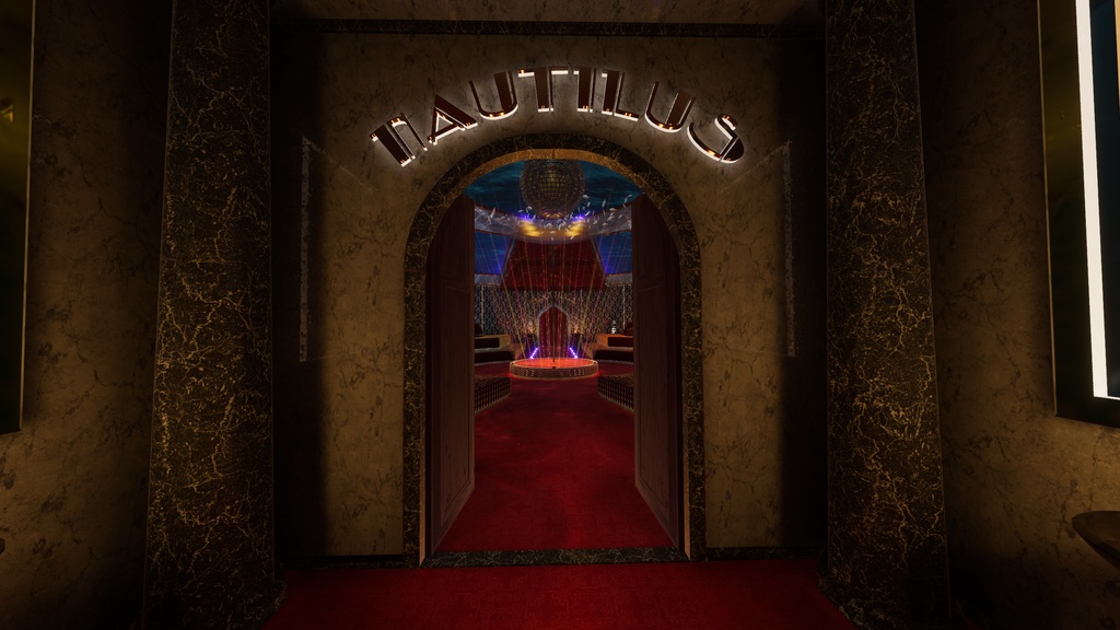 VRChat Party World Prefab - Nautilus