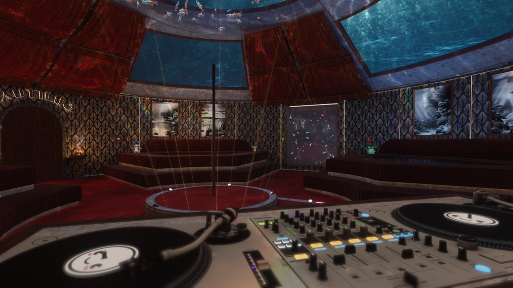 VRChat Party World Prefab - Nautilus - *Tera* - BOOTH