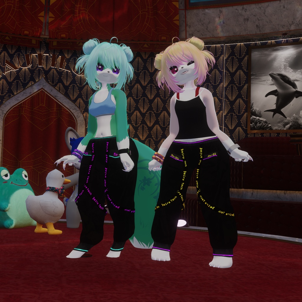 Sandy Techwear VRChat Avatar