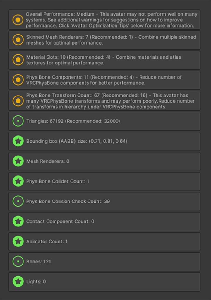 Sandy Techwear VRChat Avatar