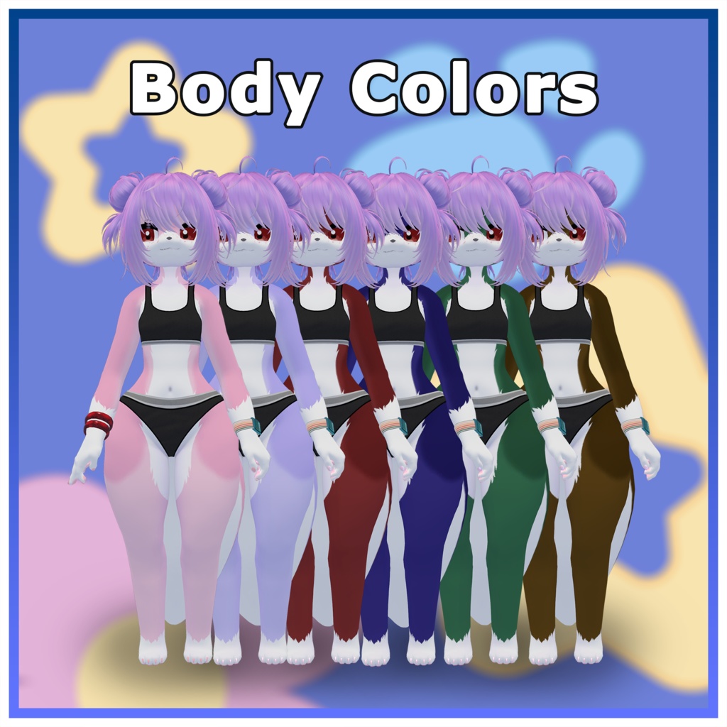 Sandy Techwear VRChat Avatar