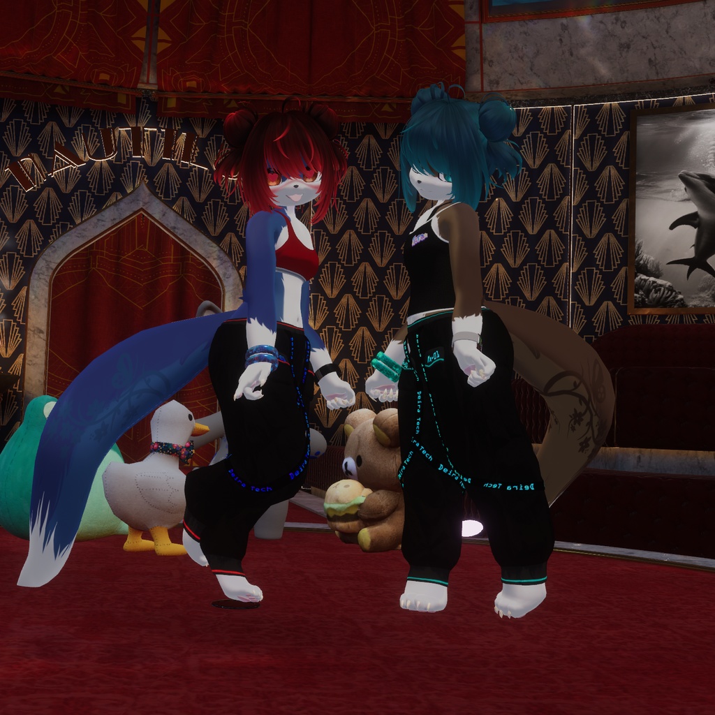 Sandy Techwear VRChat Avatar