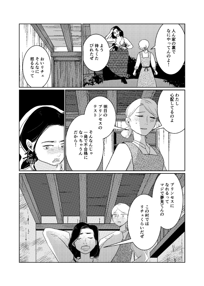 プリンセスのテスト