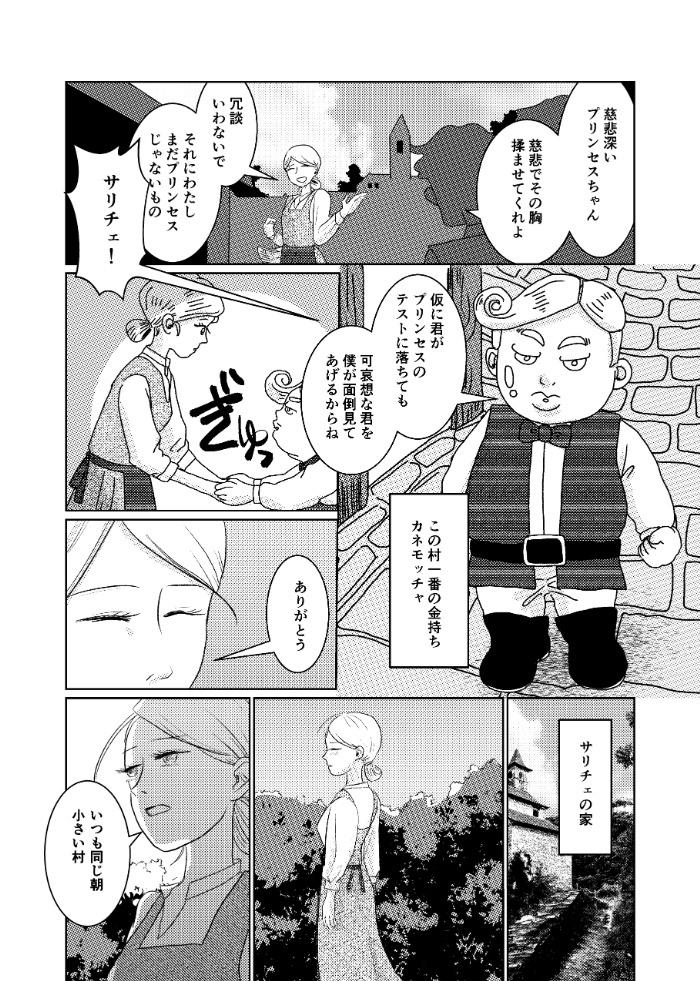 プリンセスのテスト